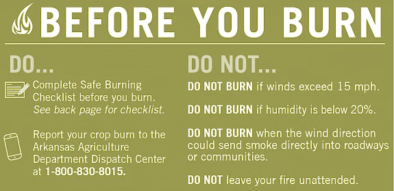 Before you Burn Facts Sheet